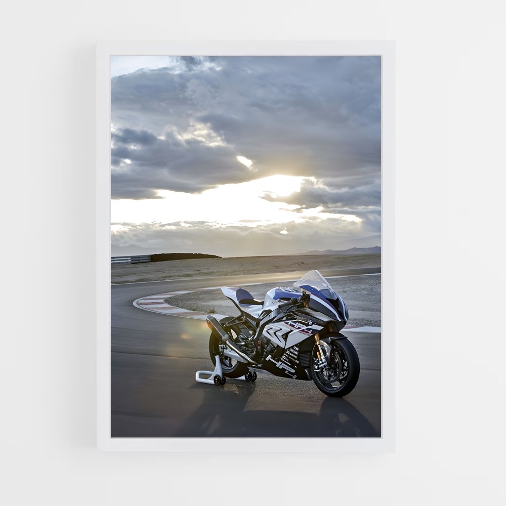 Poster Énigmatique Hp4 – affiche BMW Motorrad (vue 3)