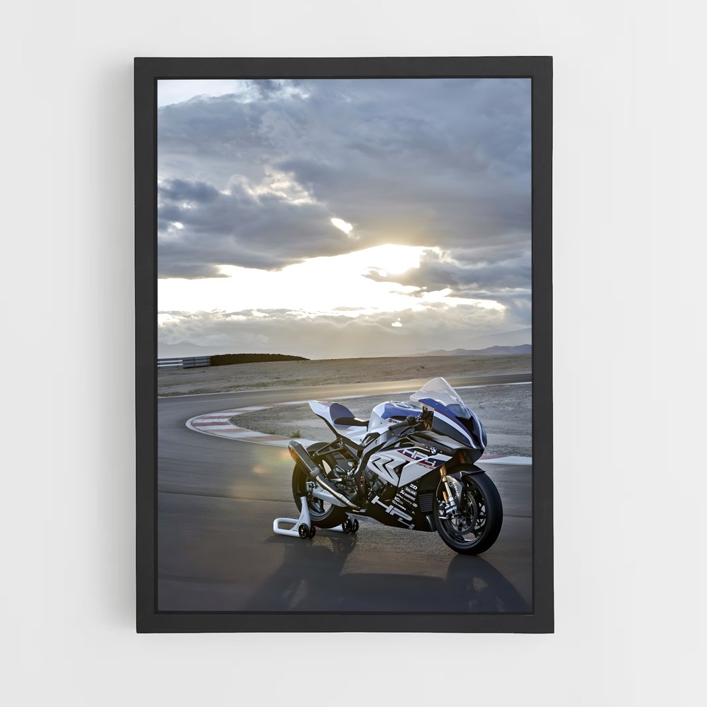 Poster Énigmatique Hp4 – affiche BMW Motorrad (vue 2)