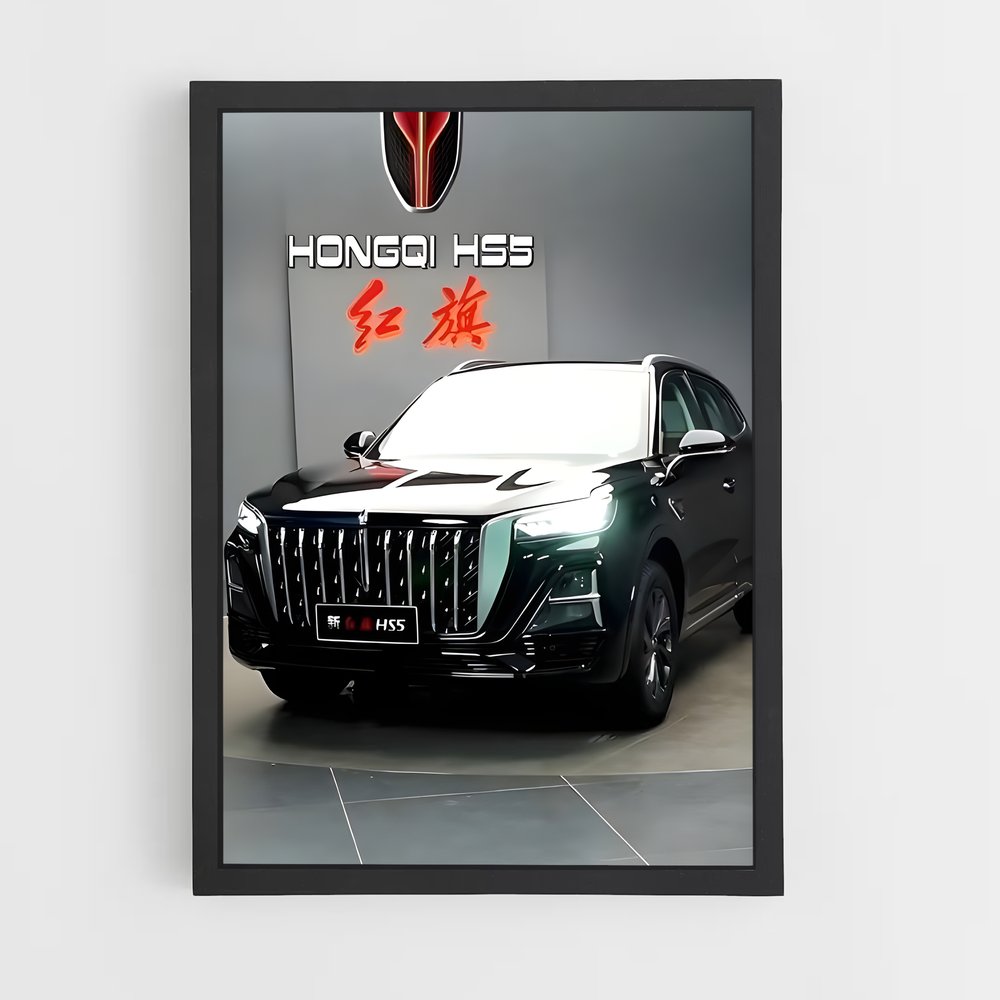 Poster Hyundai Vision 2020 – affiche Hongqi (vue 2)