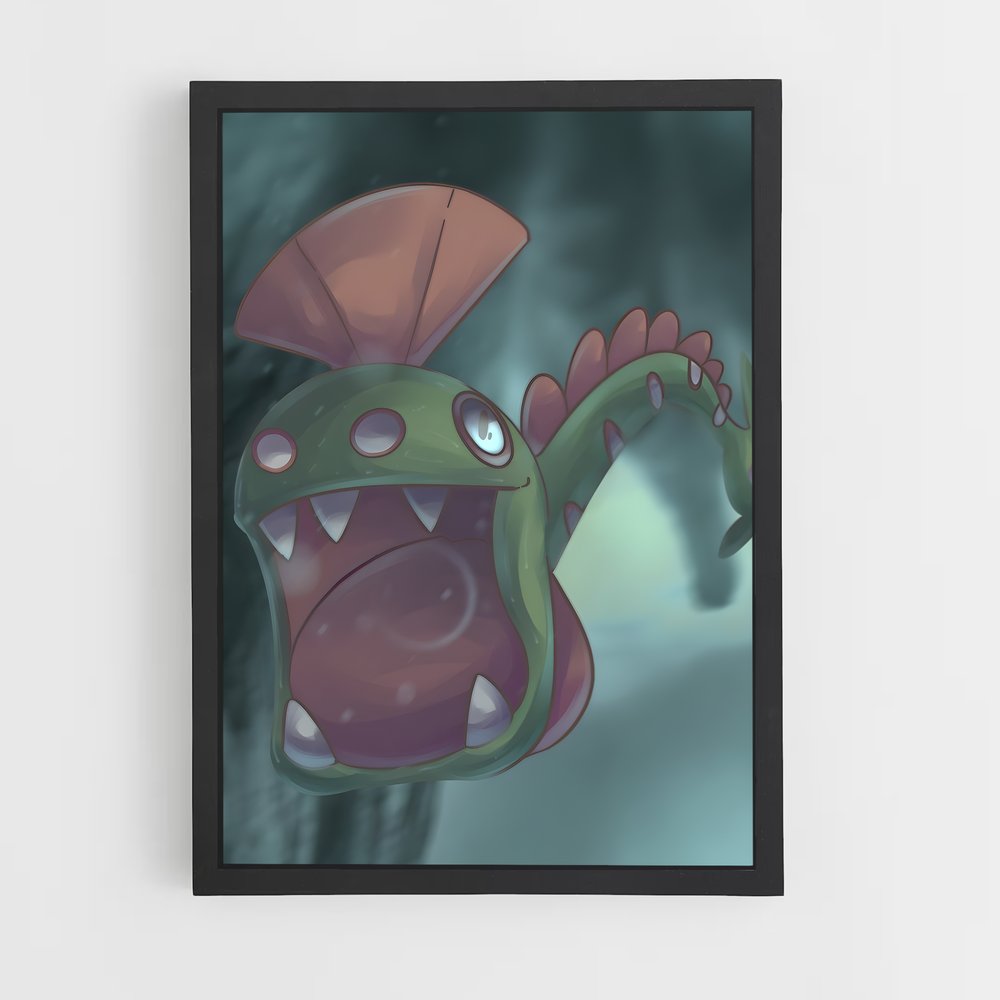 Poster Crocodile à Gogo – affiche Pokemon (vue 2)