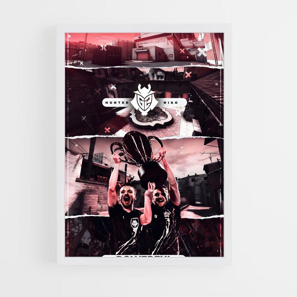 Poster The Black Suit – affiche Esports (vue 3)
