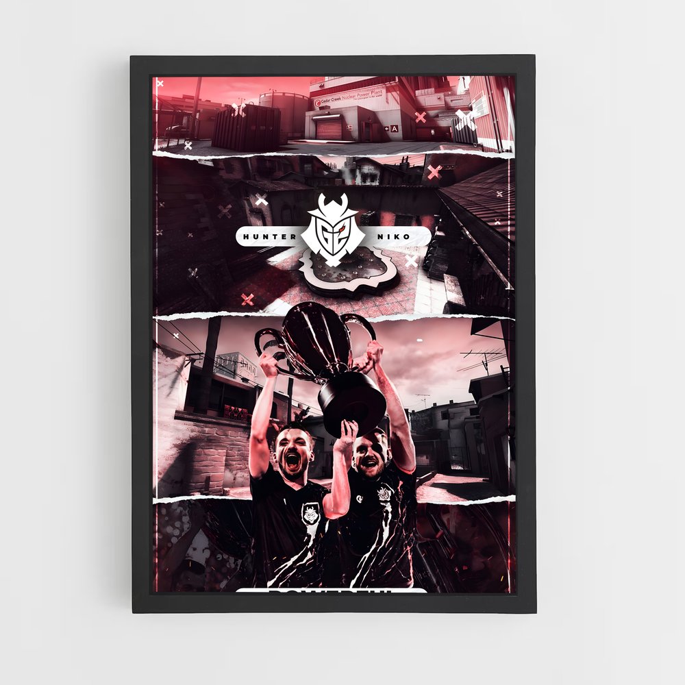 Poster The Black Suit – affiche Esports (vue 2)