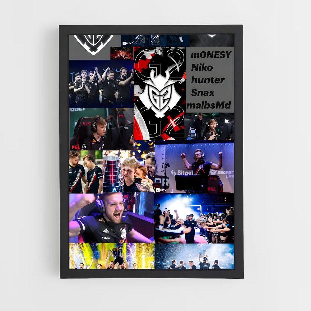Poster No One's Echo – affiche Esports (vue 2)