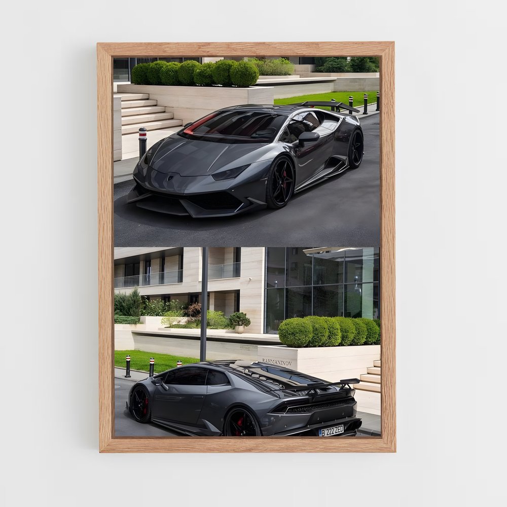 Poster Huracan L'état – affiche Lamborghini (vue 4)