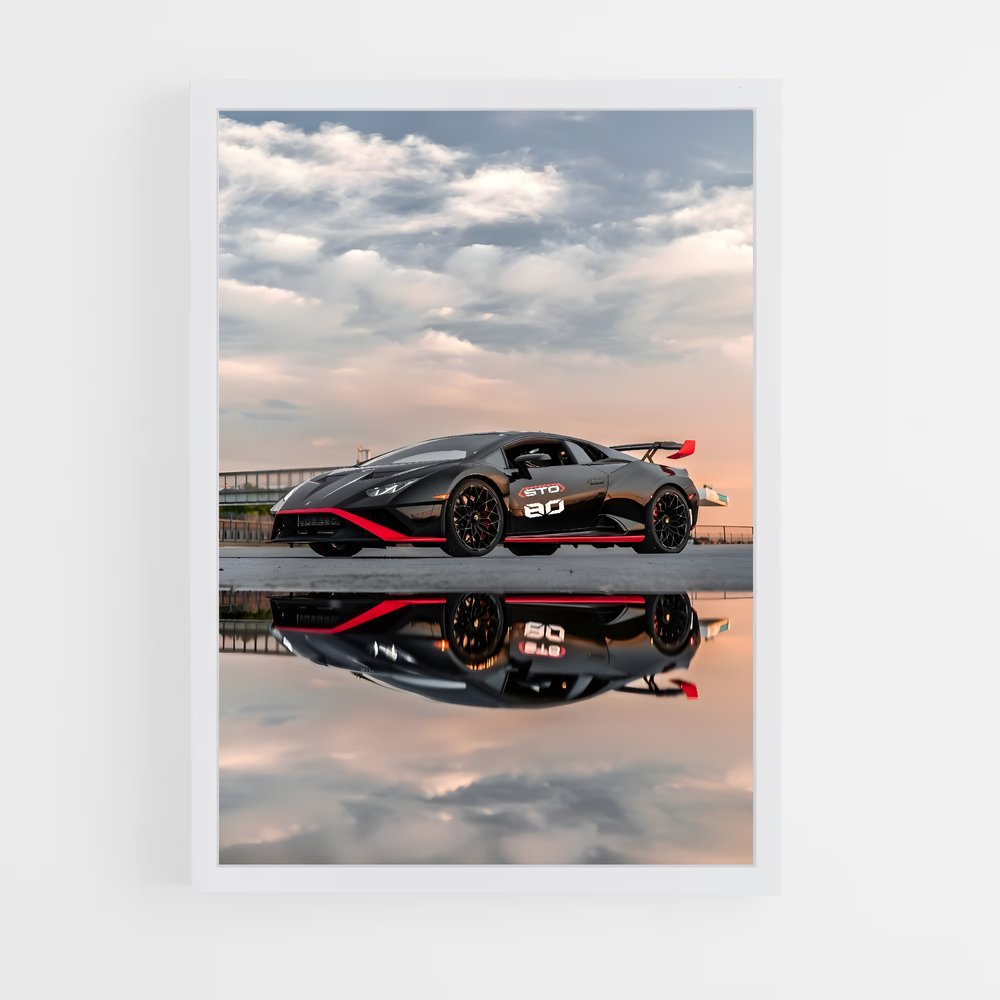 Poster Huracan Fury – affiche Lamborghini (vue 3)
