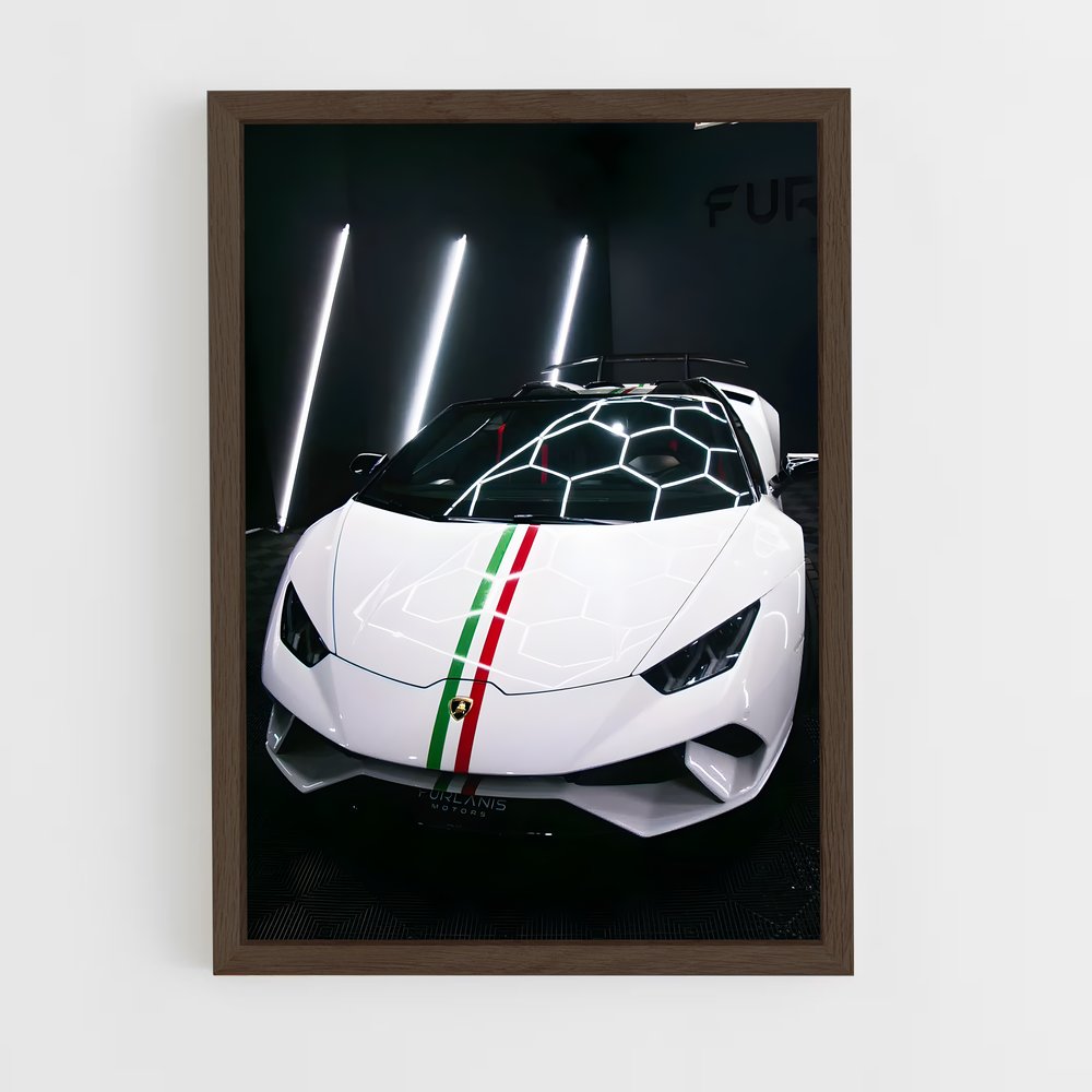 Poster Huracan Racer – affiche Lamborghini (vue 5)