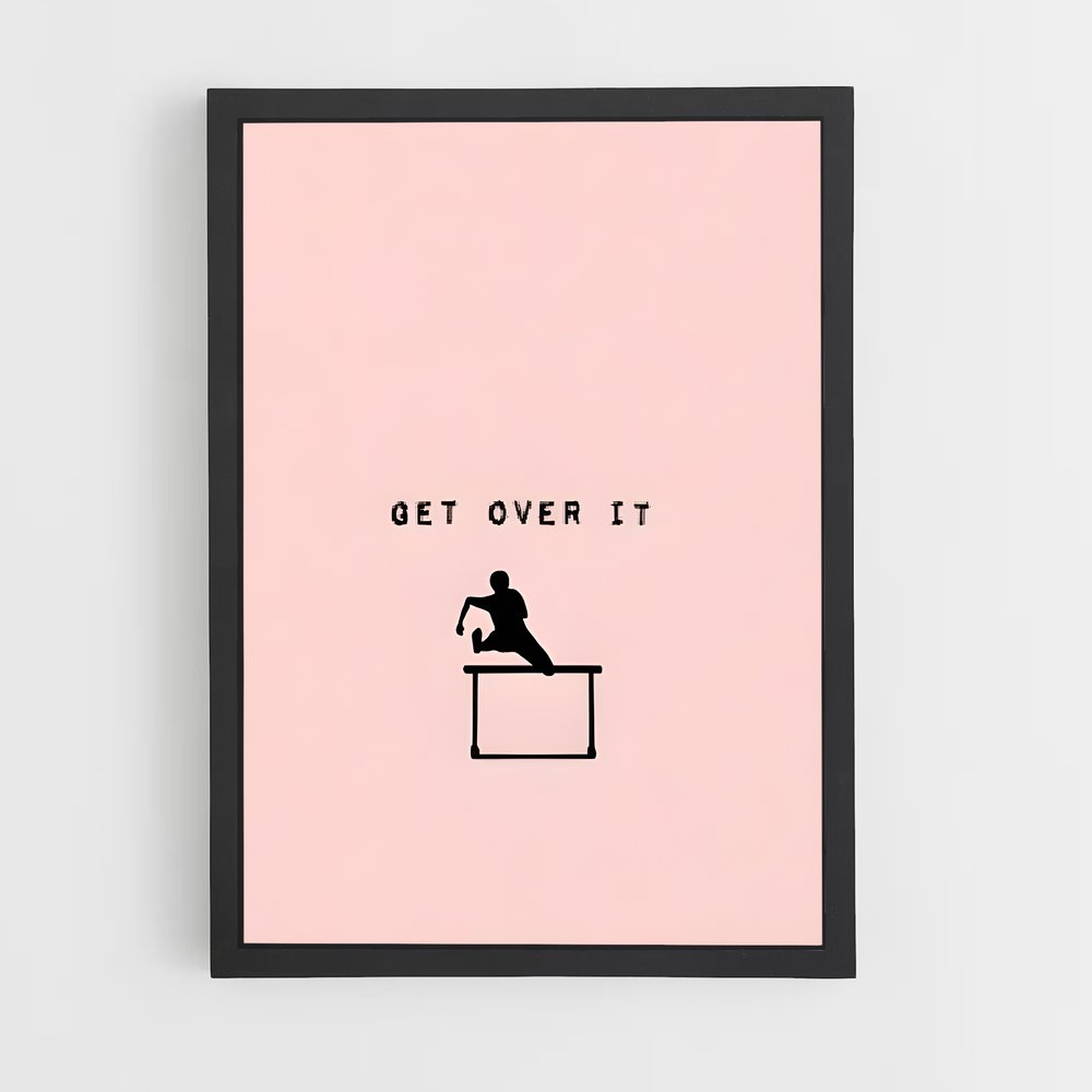 Poster Minimalisme Dynamique – affiche Athlétisme (vue 2)