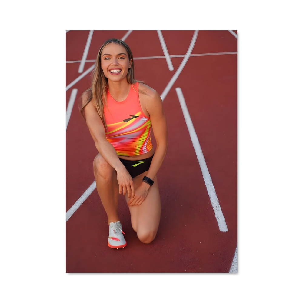 Poster Hurdles course – affiche Athlétisme