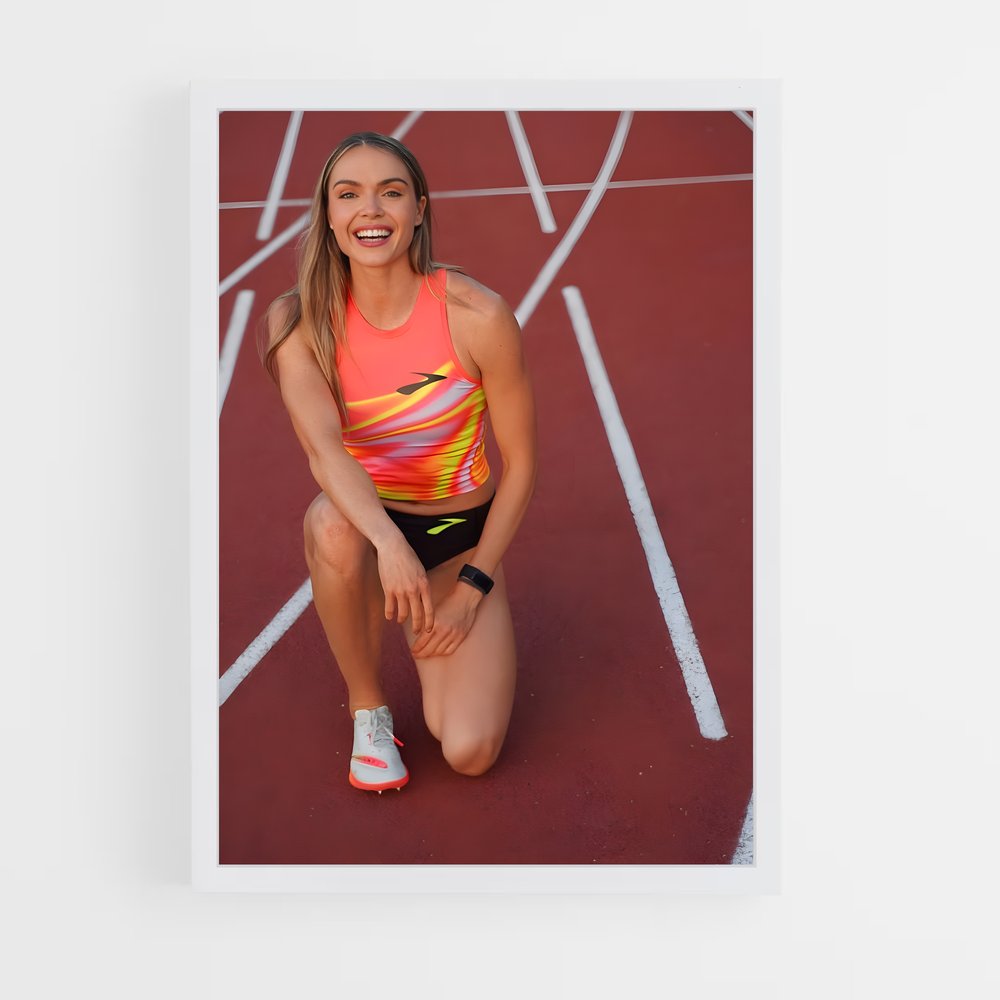 Poster Hurdles course – affiche Athlétisme (vue 3)