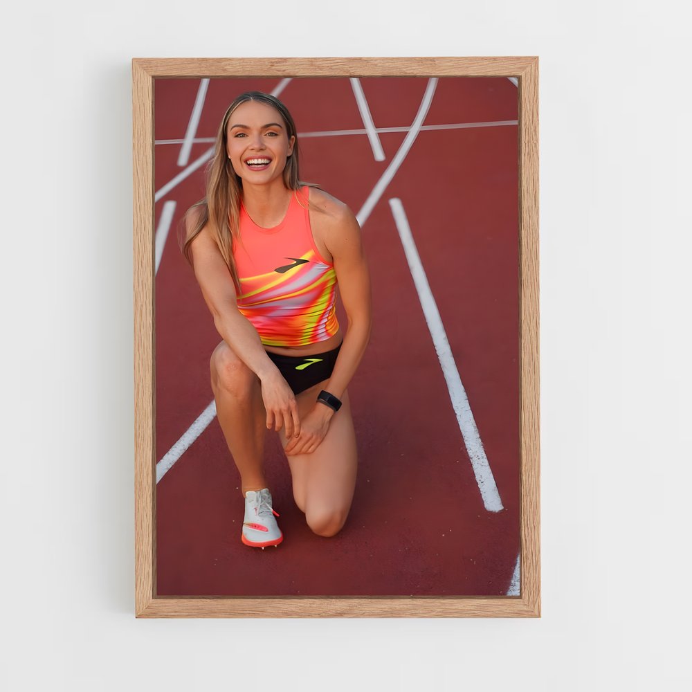 Poster Hurdles course – affiche Athlétisme (vue 4)