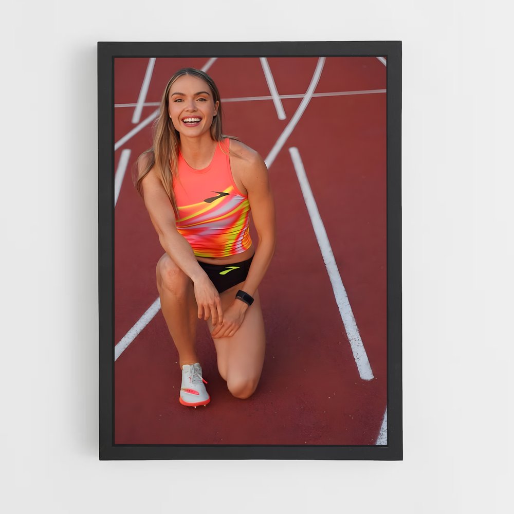 Poster Hurdles course – affiche Athlétisme (vue 2)