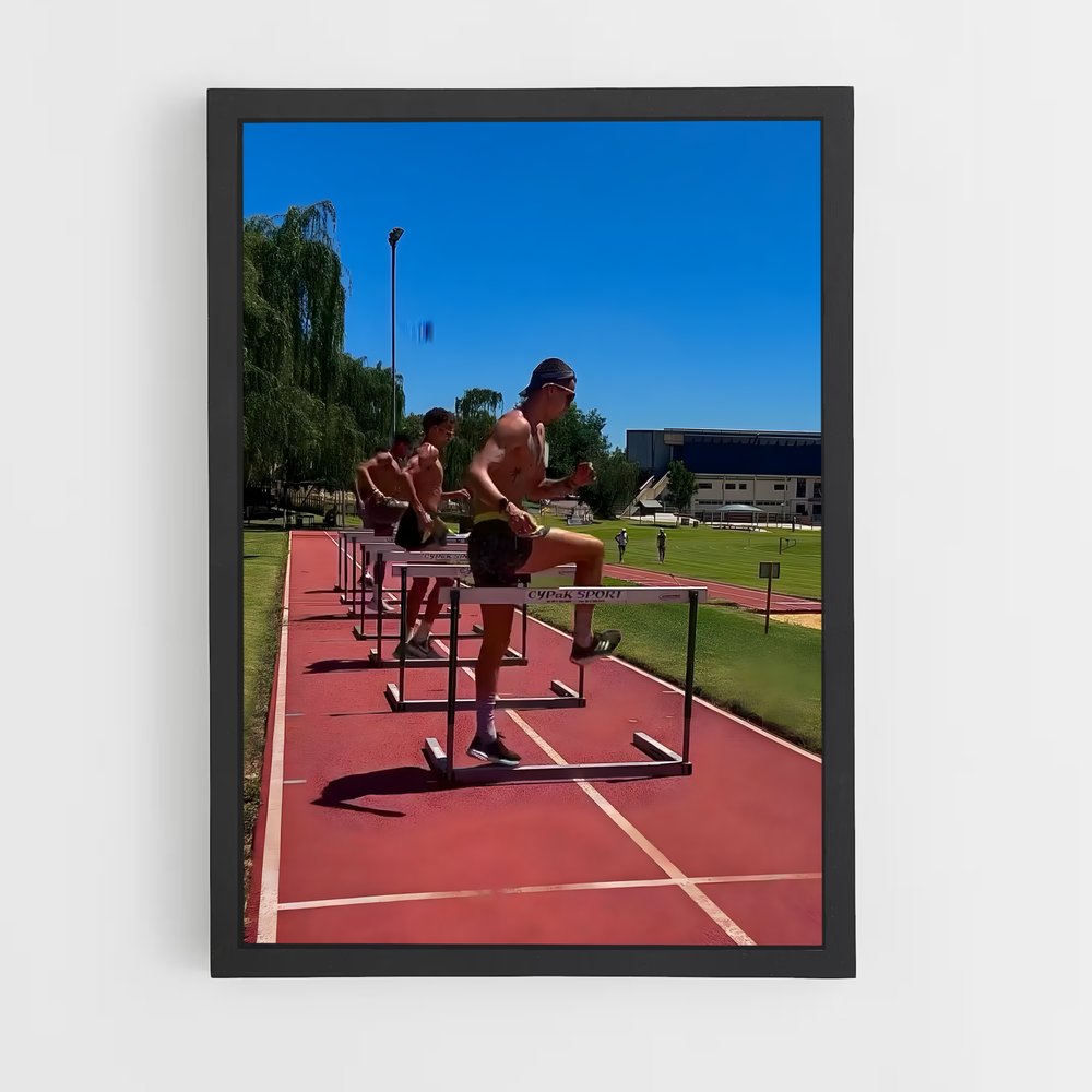 Poster Saut de Hauteur – affiche Athlétisme (vue 2)