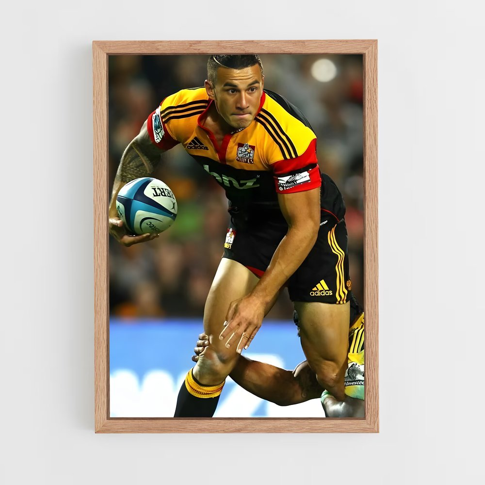 Poster Course au Triomphe – affiche Rugby (vue 4)