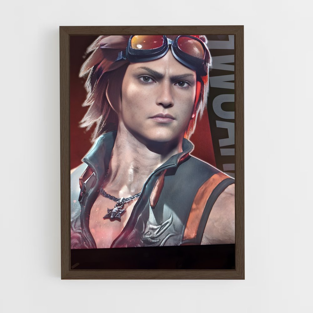 Poster Hwoarang: Gunfighter – affiche Tekken (vue 5)