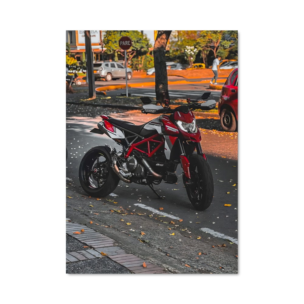 Poster incroyable Hypermotard