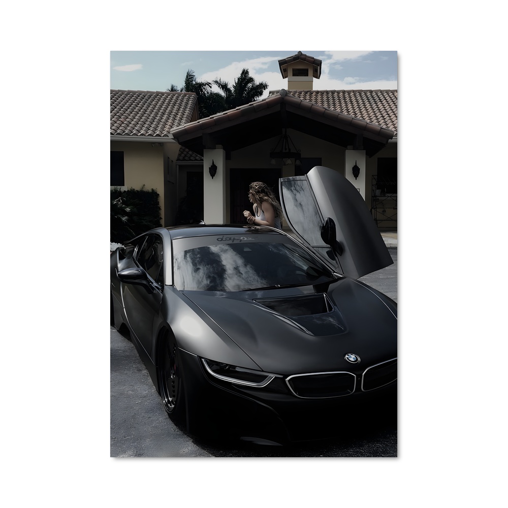 Poster Elegance Urbaine Bmw Design iconique
