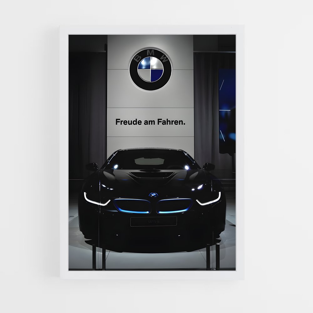 Poster Émotion Mécanique – affiche BMW (vue 3)