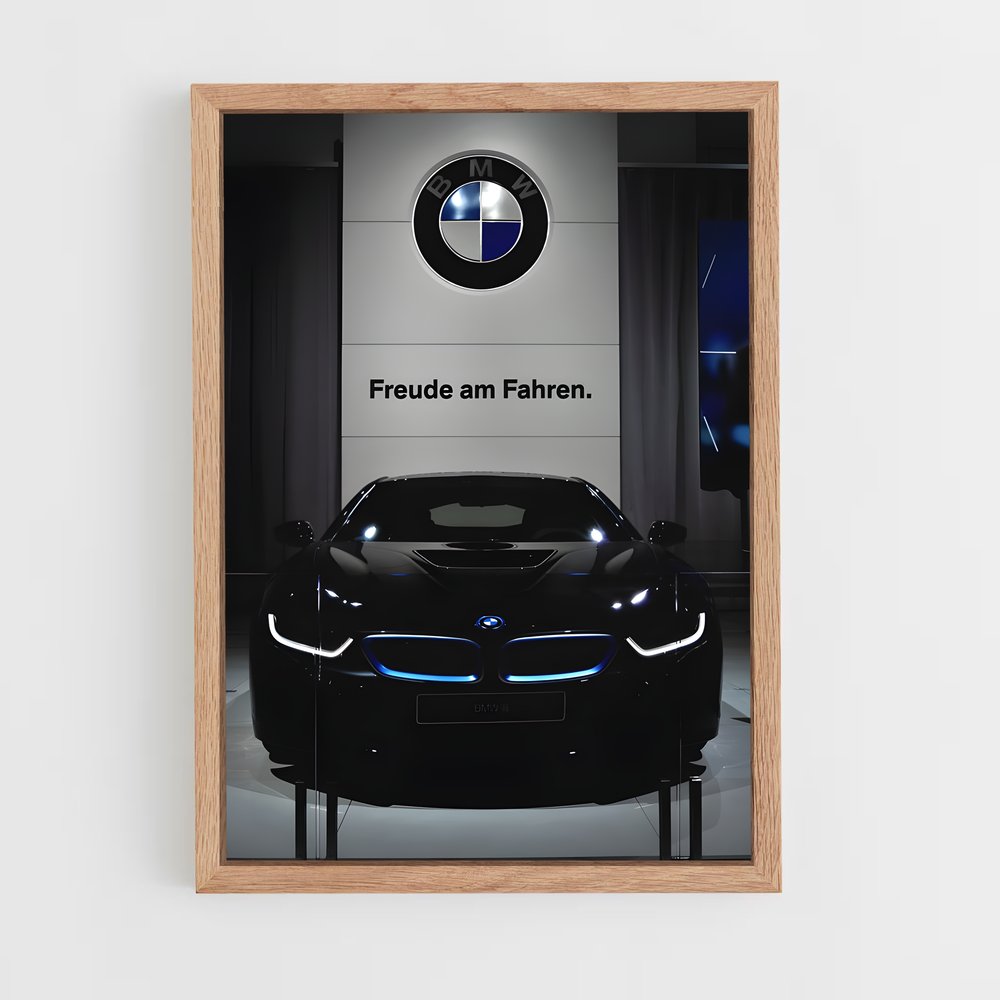 Poster Émotion Mécanique – affiche BMW (vue 4)
