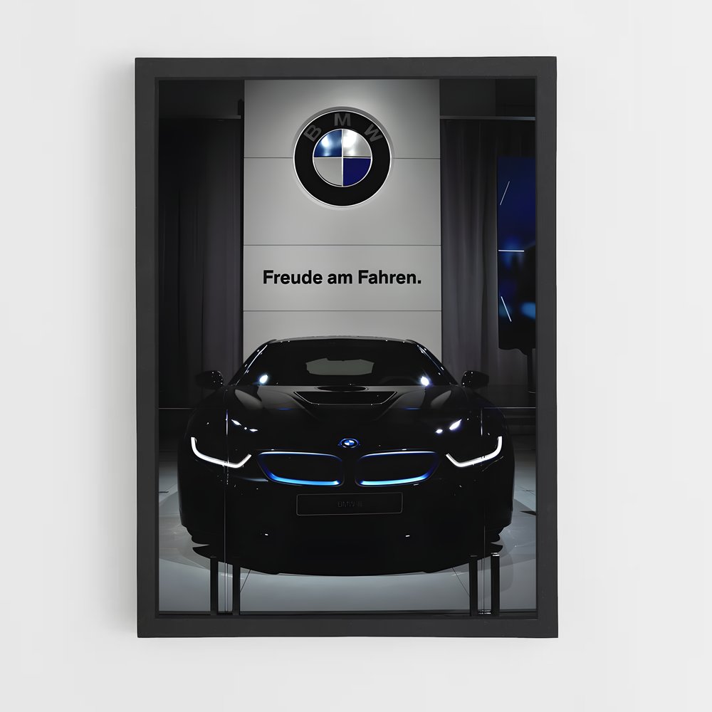 Poster Émotion Mécanique – affiche BMW (vue 2)