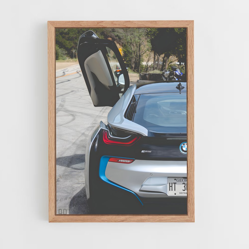 Poster Liberté de Route – affiche BMW (vue 4)