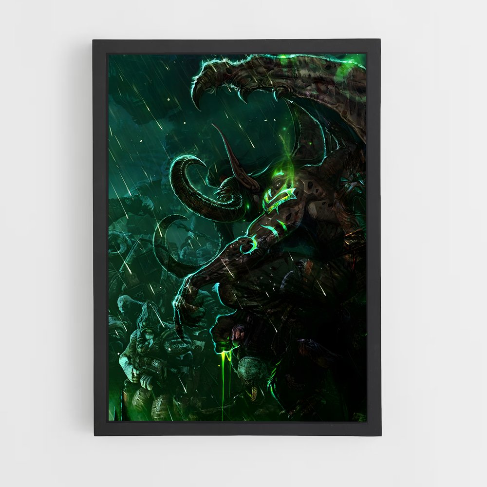Poster L'Incontournable Monstre – affiche World of Warcraft (vue 2)