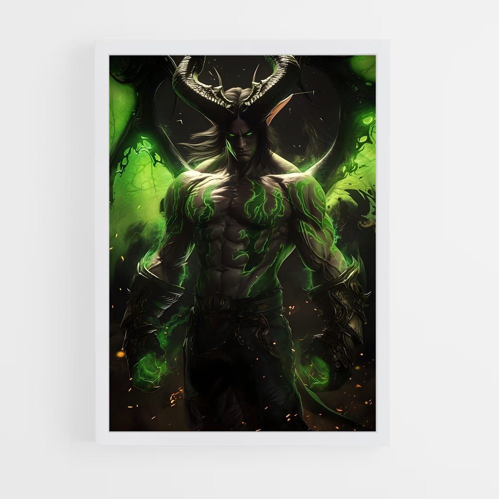 Poster L'Enfer Intérieur – affiche World of Warcraft (vue 3)