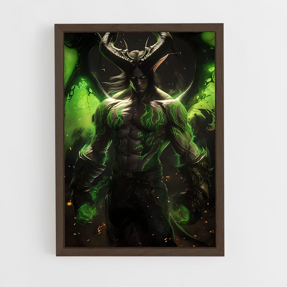 Poster L'Enfer Intérieur – affiche World of Warcraft (vue 5)