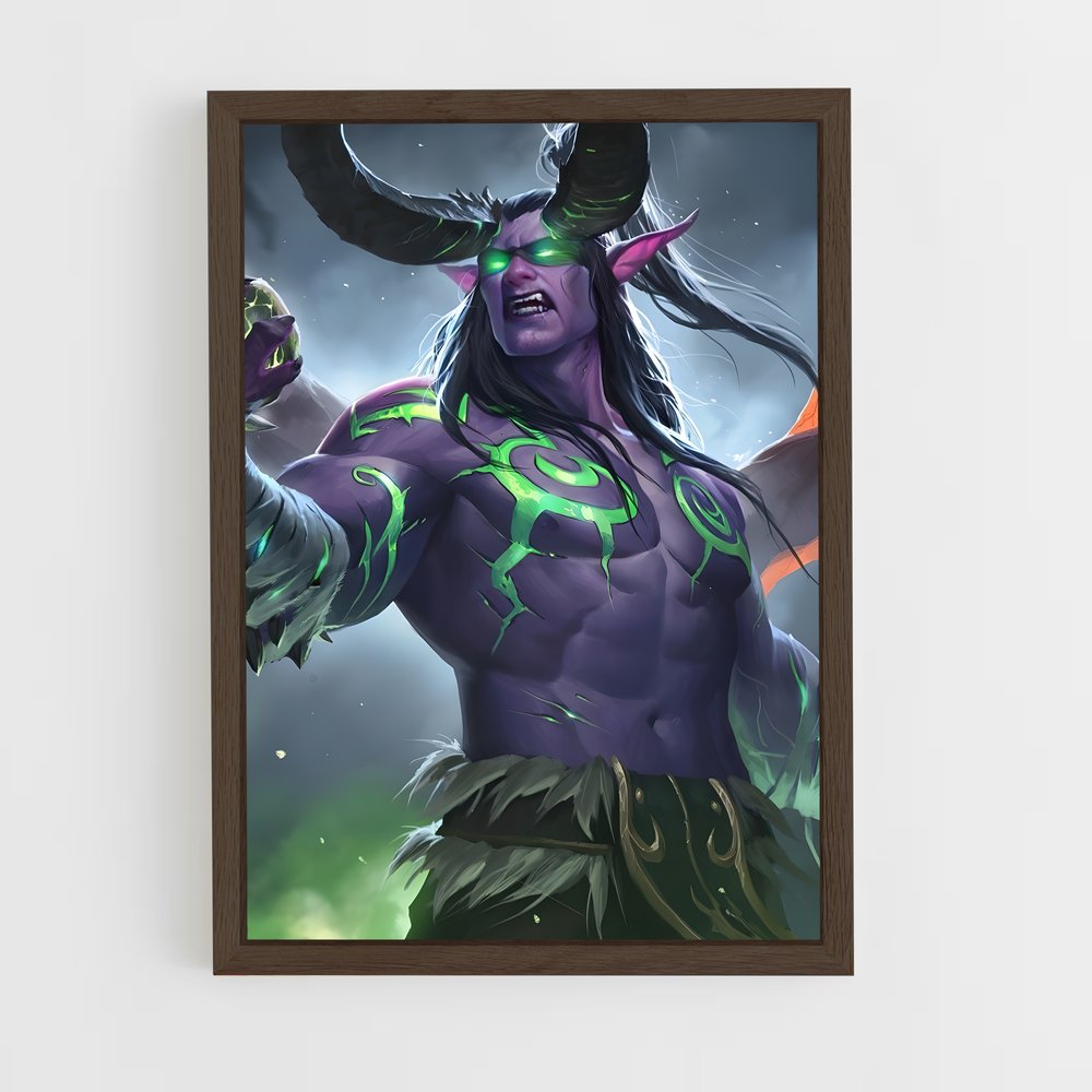Poster La Guerrière Mystique – affiche World of Warcraft (vue 5)