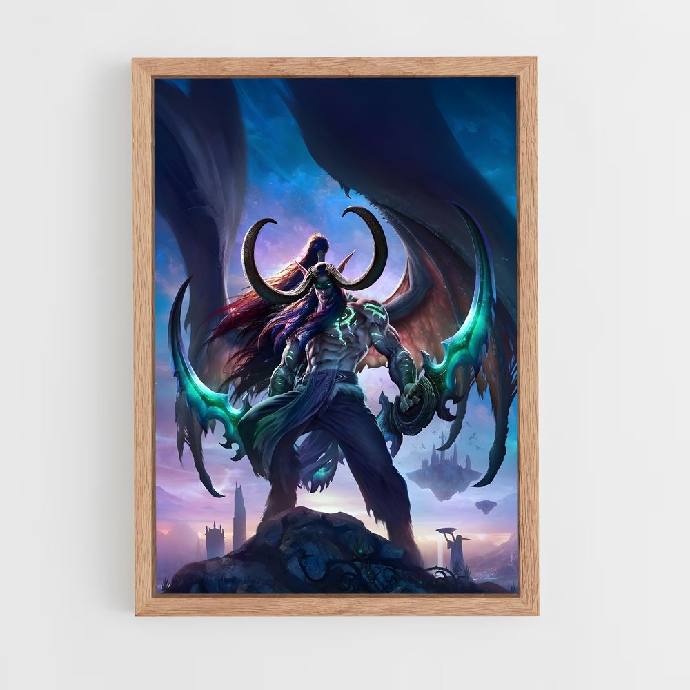 Poster Le Seigneur des Ombres – affiche World of Warcraft (vue 4)