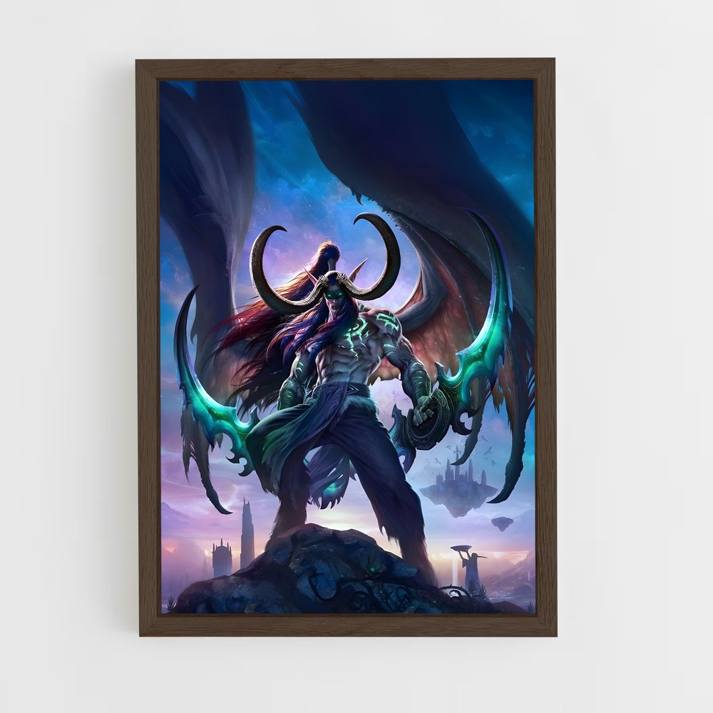 Poster Le Seigneur des Ombres – affiche World of Warcraft (vue 5)