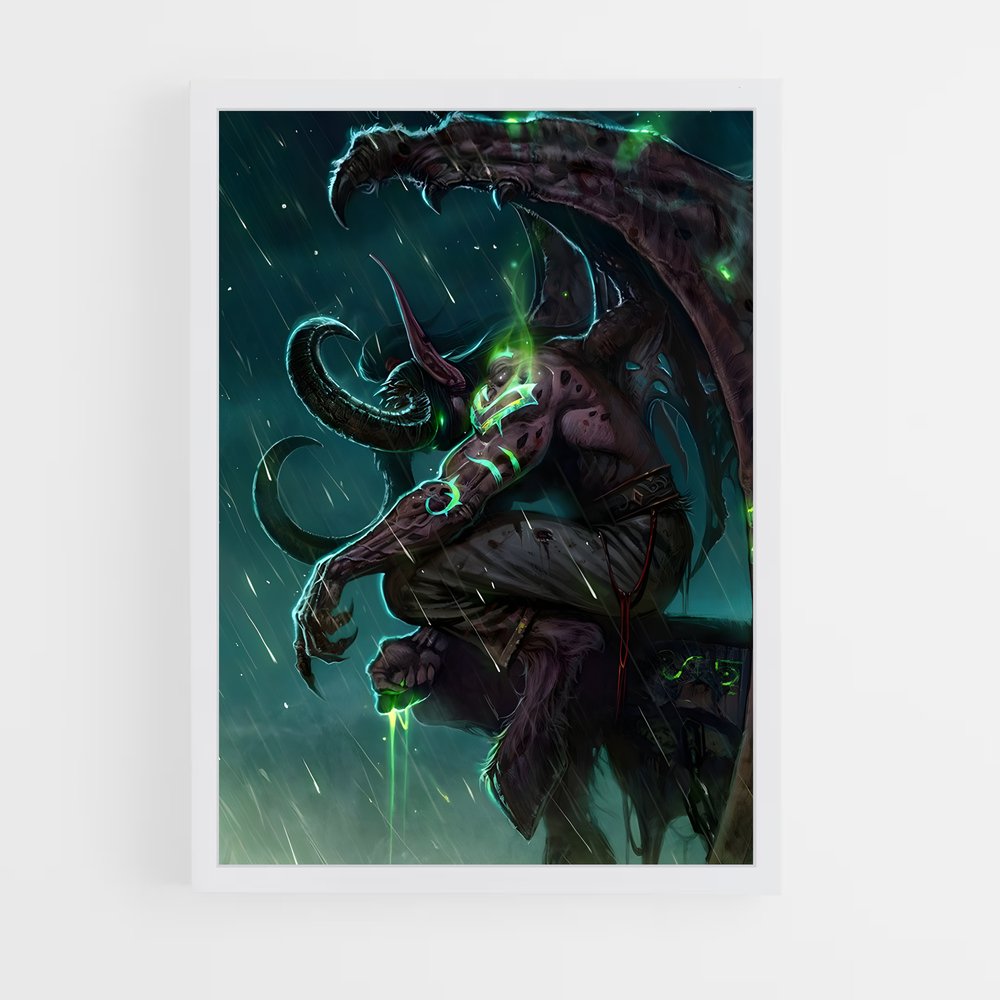 Poster L'Omniprésent – affiche World of Warcraft (vue 3)