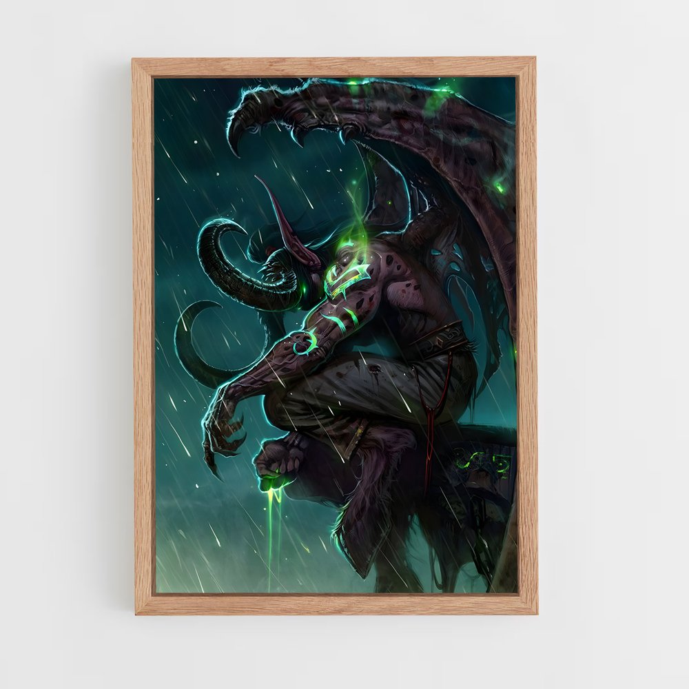 Poster L'Omniprésent – affiche World of Warcraft (vue 4)