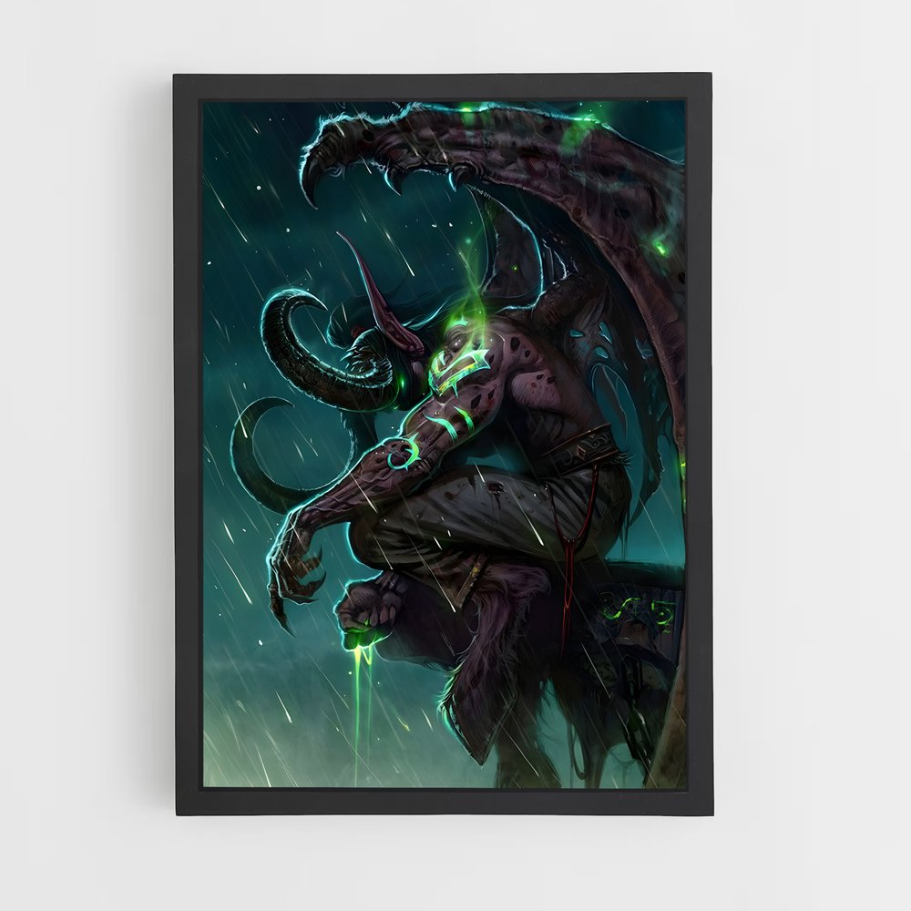 Poster L'Omniprésent – affiche World of Warcraft (vue 2)