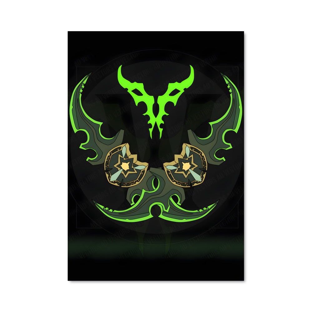 Poster Illidan's Embrace – affiche World of Warcraft