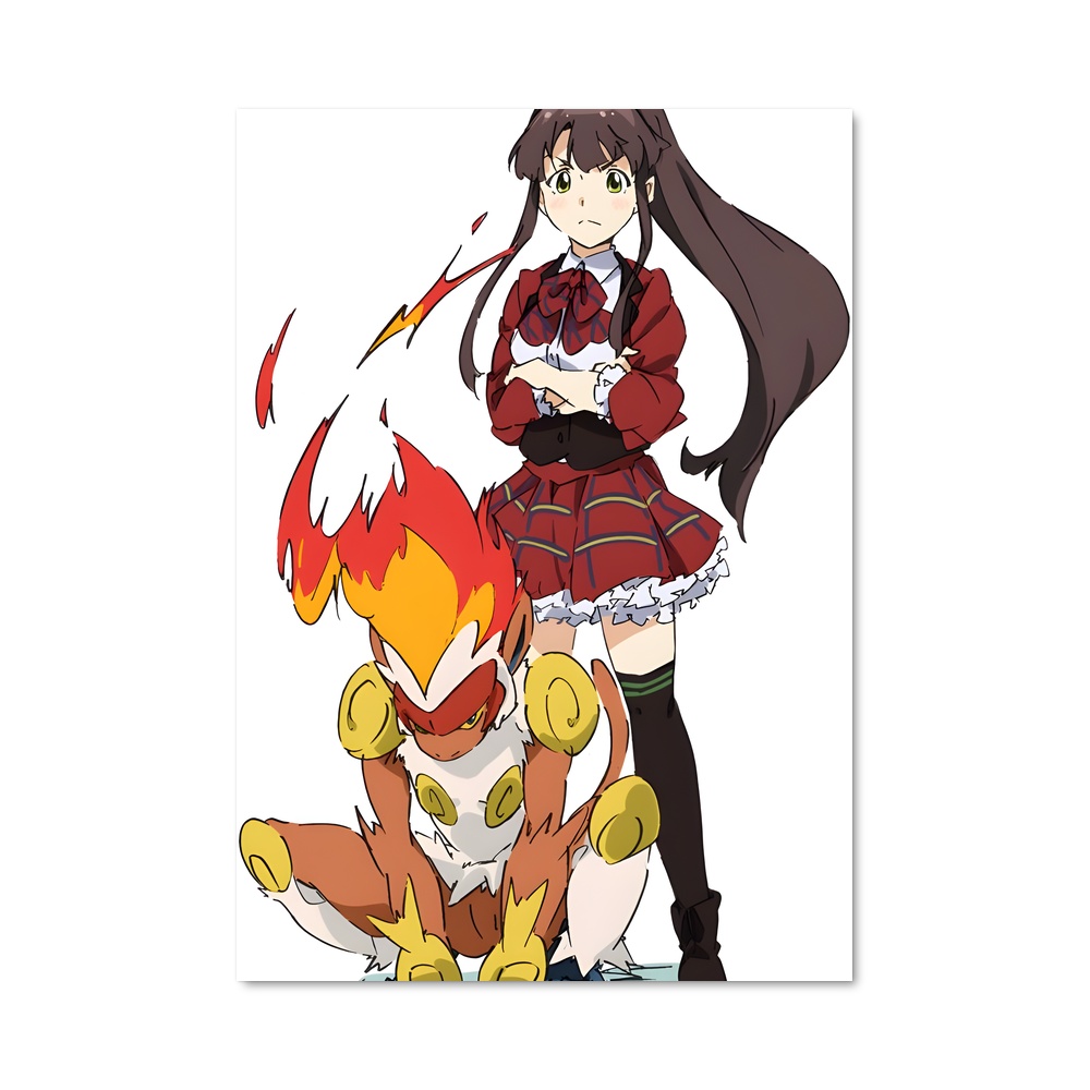 Poster Duel des Élégances – affiche Pokemon