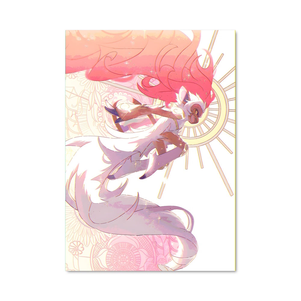 Poster Infernape souffle – affiche Pokemon