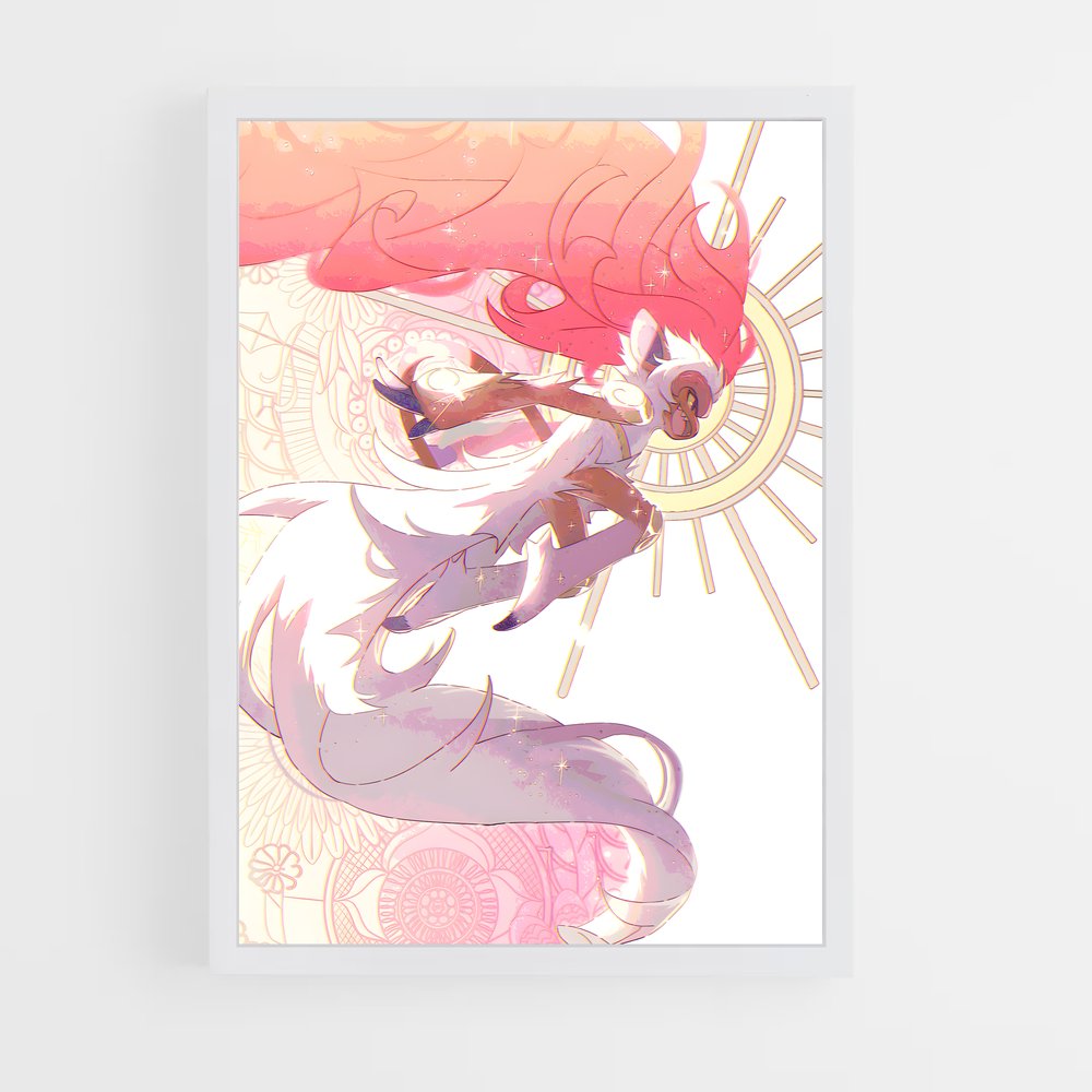 Poster Infernape souffle – affiche Pokemon (vue 3)