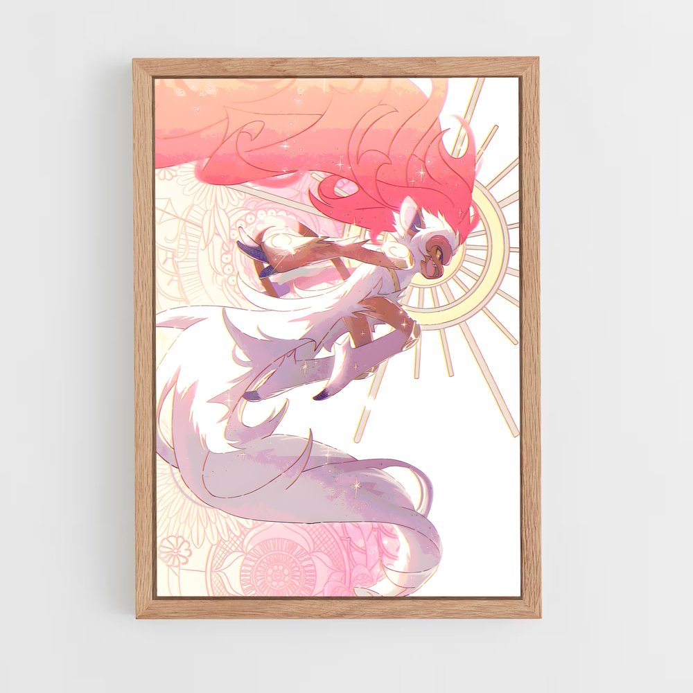 Poster Infernape souffle – affiche Pokemon (vue 4)
