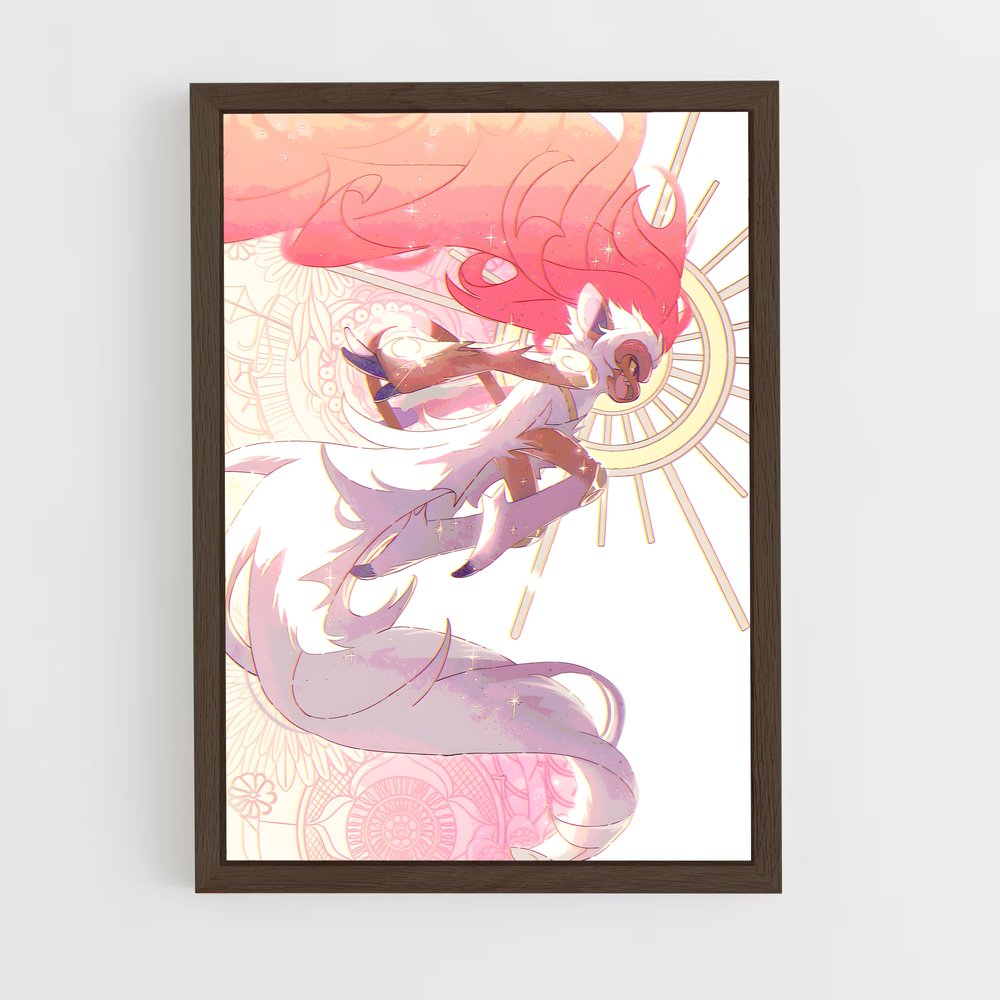 Poster Infernape souffle – affiche Pokemon (vue 5)