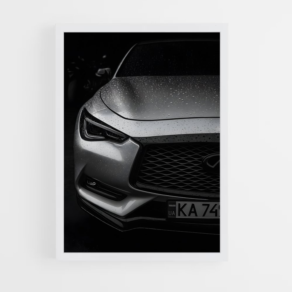 Poster Pluie d'Asphalte – affiche Infiniti (vue 3)