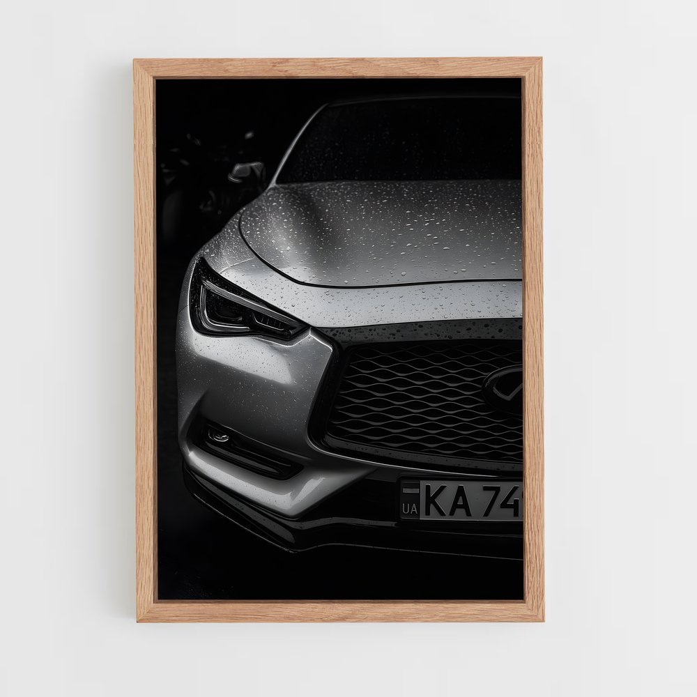 Poster Pluie d'Asphalte – affiche Infiniti (vue 4)
