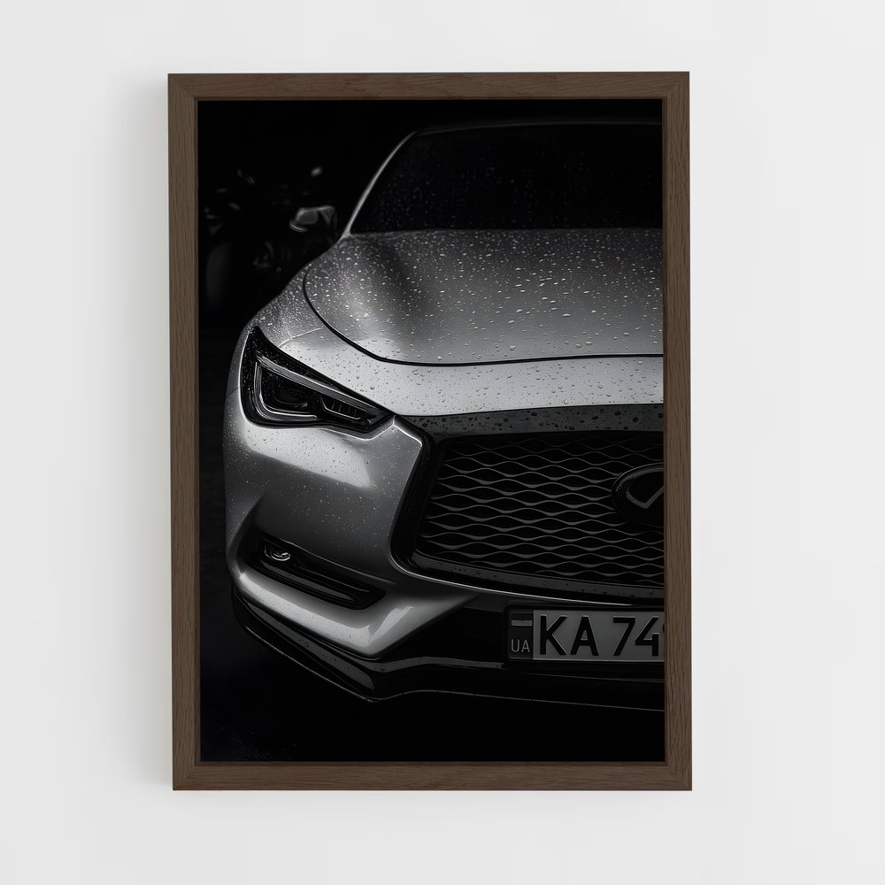 Poster Pluie d'Asphalte – affiche Infiniti (vue 5)