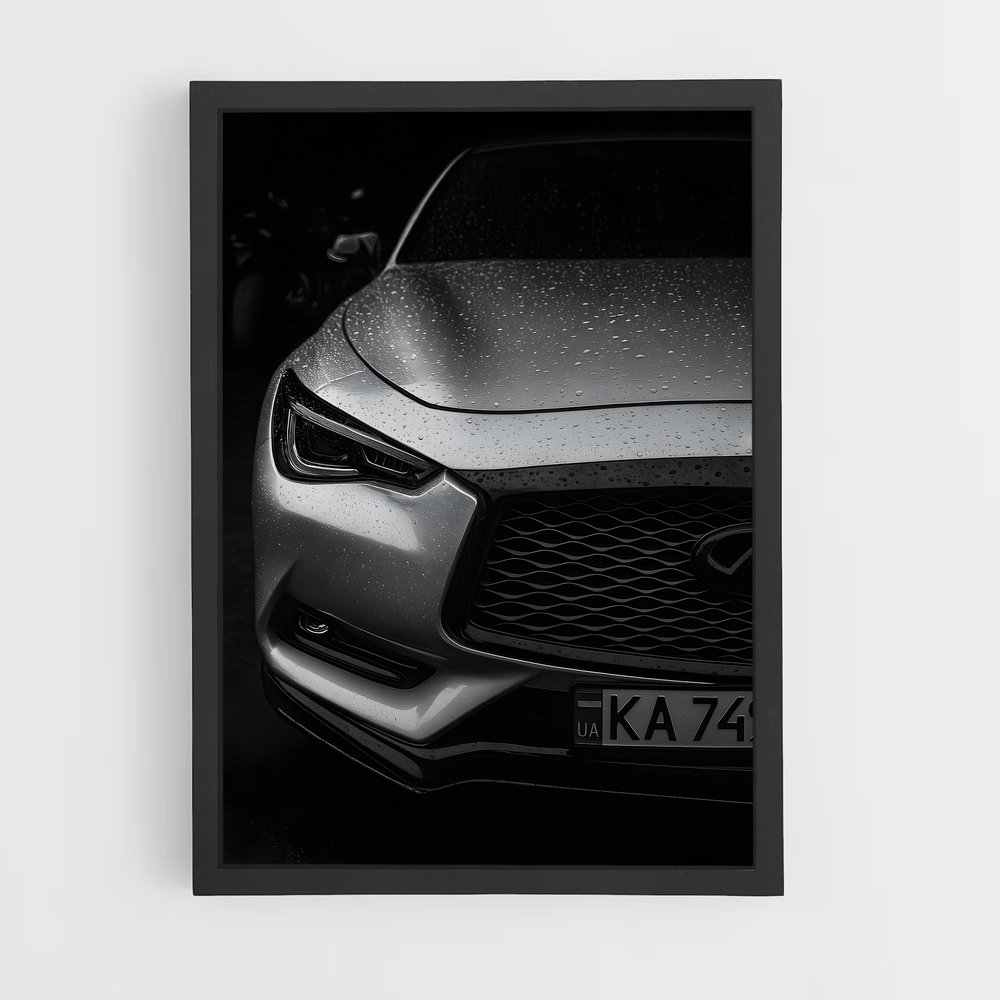 Poster Pluie d'Asphalte – affiche Infiniti (vue 2)
