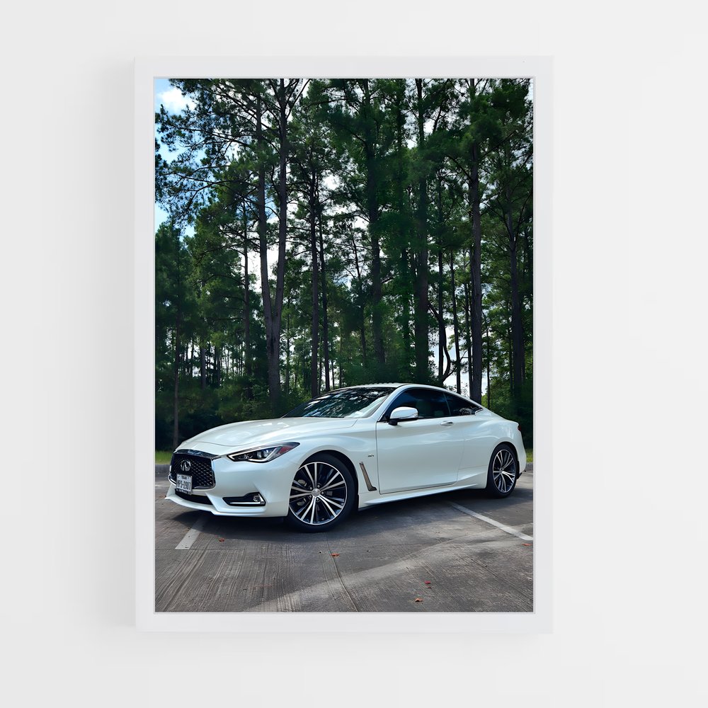 Poster Éclat Automobile – affiche Infiniti (vue 3)