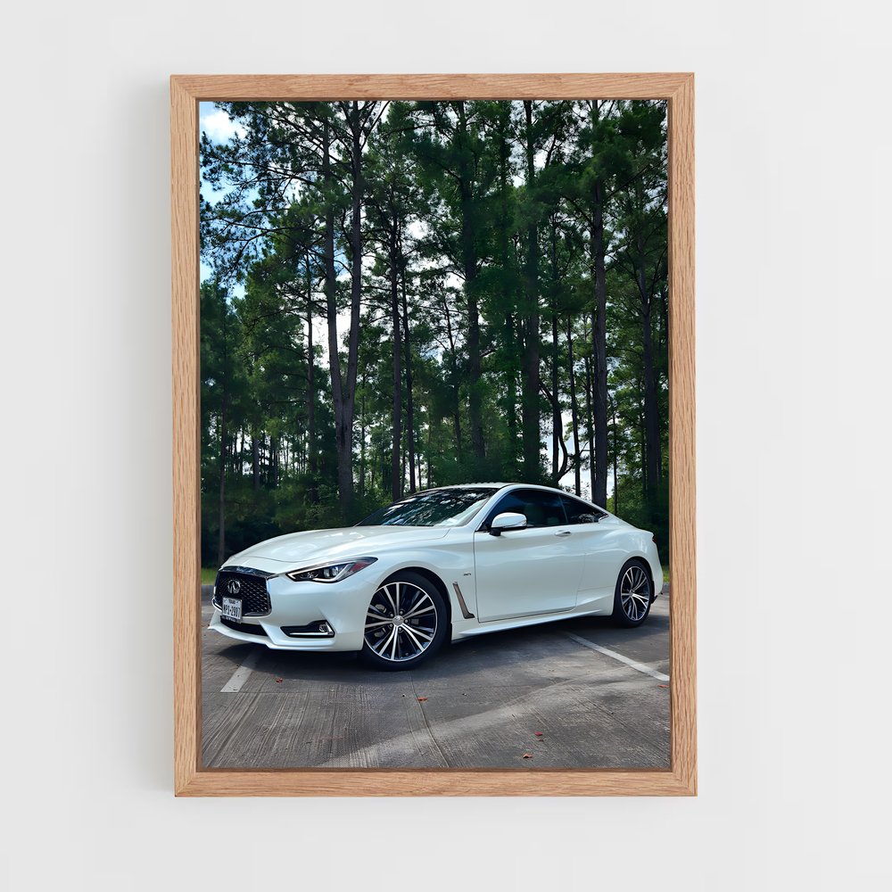 Poster Éclat Automobile – affiche Infiniti (vue 4)