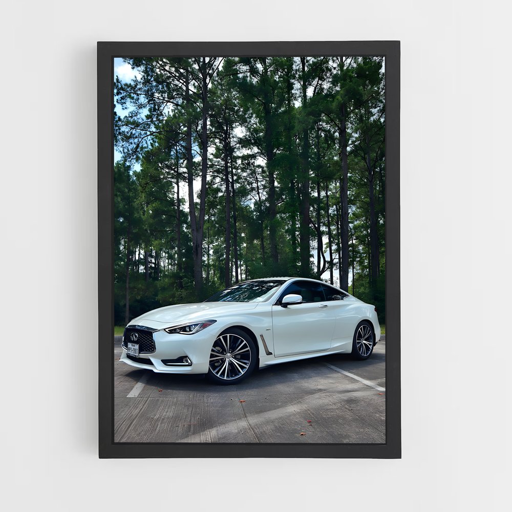 Poster Éclat Automobile – affiche Infiniti (vue 2)
