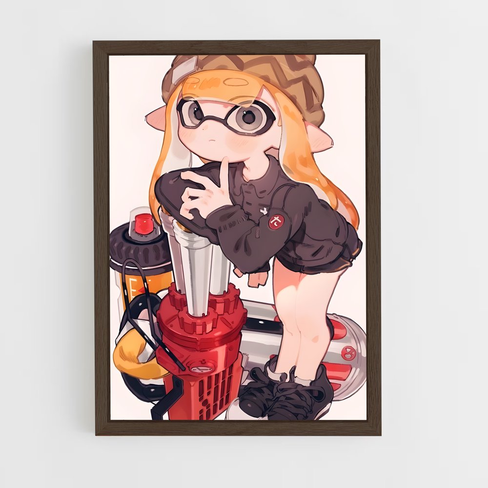 Poster Blender Buddy – affiche Splatoon (vue 5)