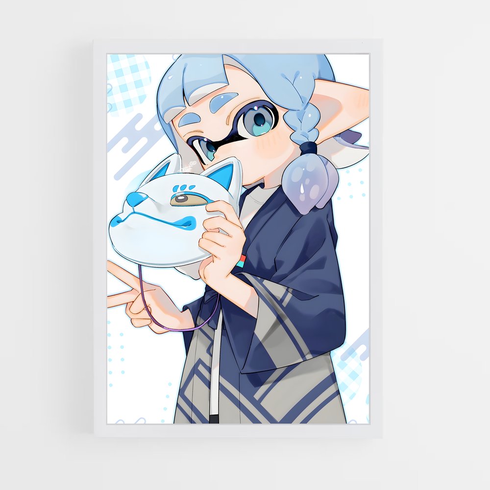 Poster La Magie du Bol – affiche Splatoon (vue 3)