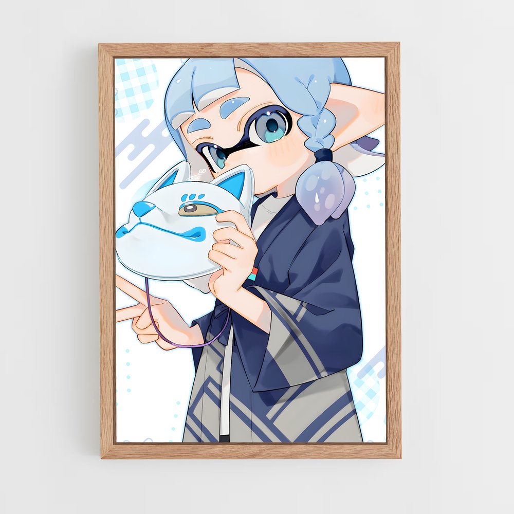 Poster La Magie du Bol – affiche Splatoon (vue 4)