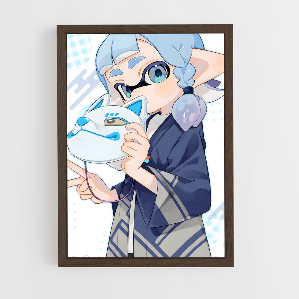 Poster La Magie du Bol – affiche Splatoon (vue 5)